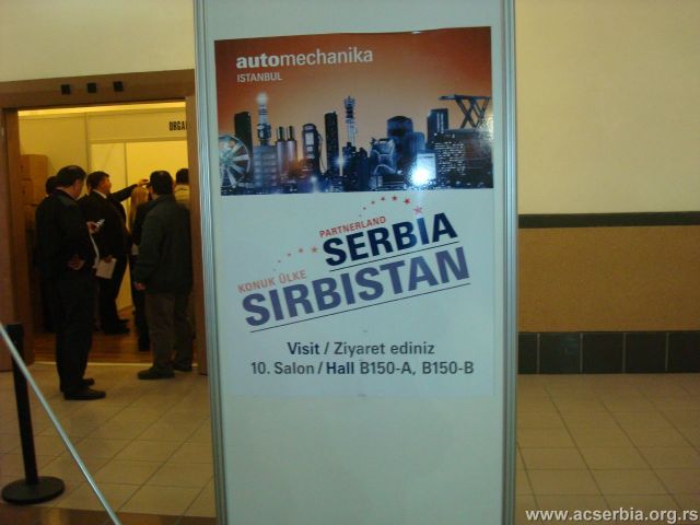 AC Serbia na sajmu Automechanika Istanbul 2011